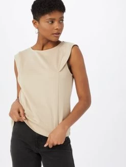 Vila T-shirts Shirt TINNY Dames Beige 9 Vila T-shirts Shirt TINNY Dames Beige -Vila 00efa41112b6089f354d119f4078880d