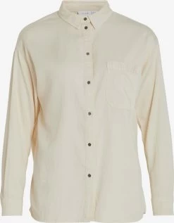 Vila Overhemden Blouse Bista Dames Ecru