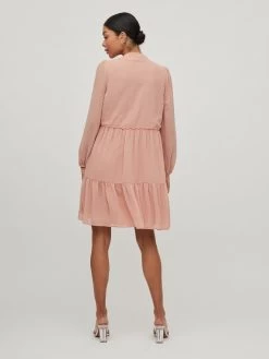 Vila Mini Jurken Jurk Blyra Dames Oudroze -Vila 01f38d9c734d95b7dd201484a23c29f0