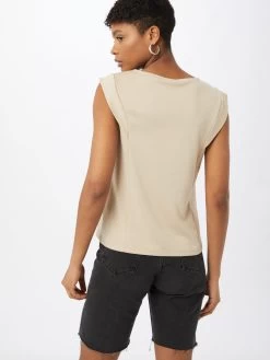 Vila T-shirts Shirt TINNY Dames Beige 10 Vila T-shirts Shirt TINNY Dames Beige -Vila 0206fa5b8fc8bdf5dd63f317d53d63c9