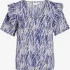 Vila T-shirts Shirt Dames Blauw / Donkerblauw -Vila 02e577c0fbd640f9aa16a62783bb5dc2