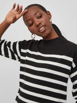 Vila Gebreide Jurken Gebreide Jurk Dames Zwart 14 Vila Gebreide Jurken Gebreide Jurk Dames Zwart -Vila 04c86d39efc985a403d8a6bd4d05e2ba