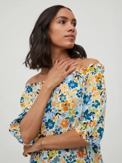 Vila Midi Jurken Jurk Mindy Dames Wit 14 Vila Midi Jurken Jurk Mindy Dames Wit -Vila 04de36e8415556a1494d60e81d5ed18b