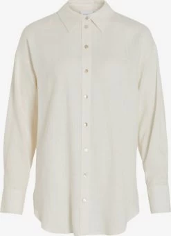 Vila Overhemden Blouse Dames Beige