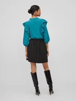 Vila Mini Rokken Rok STINAS Dames Zwart -Vila 057eb5f527ec9fd8a66eddcd1b4ca3f3