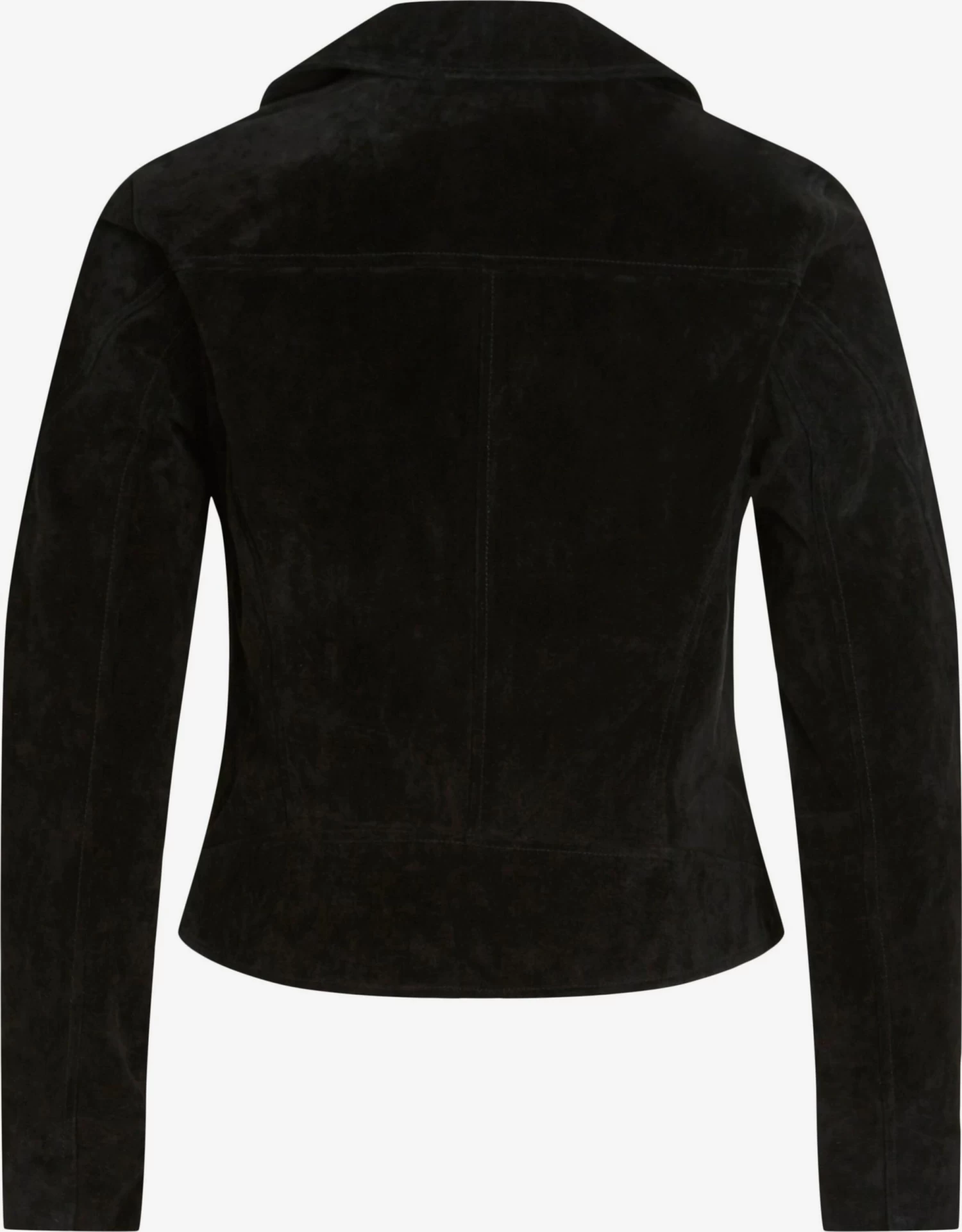 Vila Leren Jassen Tussenjas Sukki Dames Zwart 4 Vila Leren Jassen Tussenjas Sukki Dames Zwart - Afbeelding 2