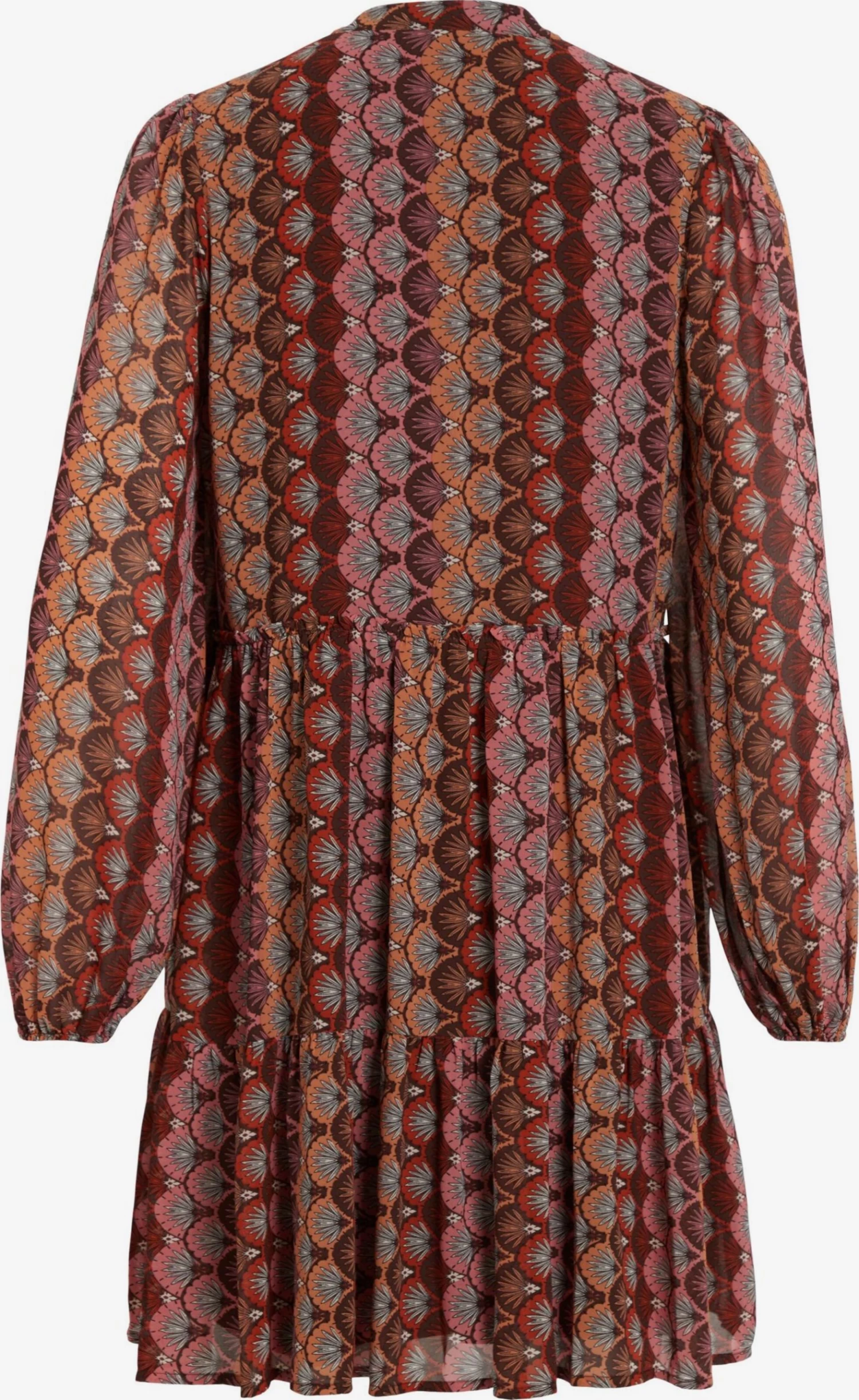 Vila Mini Jurken Jurk Josefina Dames Rood / Wijnrood 4 Vila Mini Jurken Jurk Josefina Dames Rood / Wijnrood - Afbeelding 2