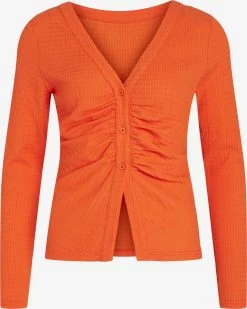 Vila Longsleeves Shirt MARA Dames Mandarijn