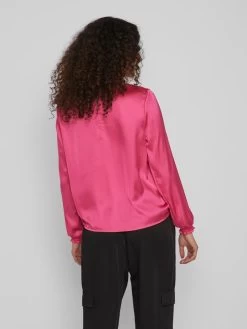Vila Blouseshirts Blouse Dames Pink -Vila 06d75f465986b2be8c64ed17db5ec664