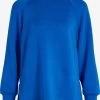Vila Longsleeves Shirt SIF Dames Royal Blue/koningsblauw -Vila 07b282349a8109b97b508fde47b1c067