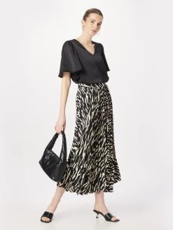 Vila Blouses Met Korte Mouw Blouse Kristina Dames Zwart -Vila 08b6ddd8f55f3f24c8af91ceb00ad00b