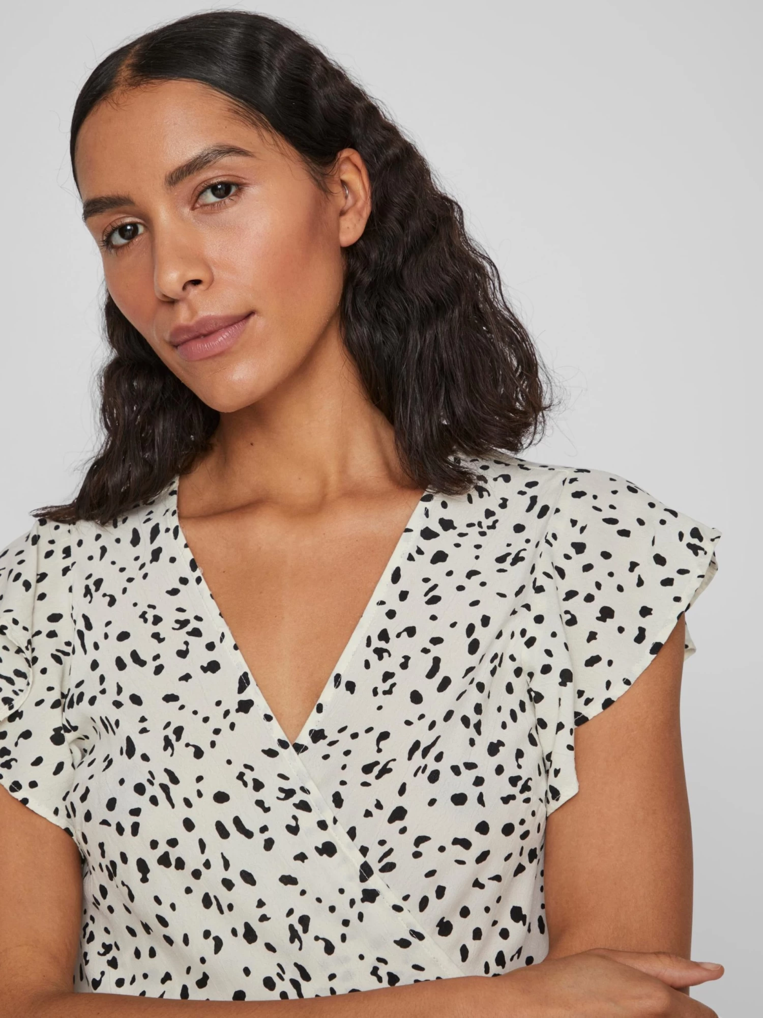 Vila Zomerjurken Zomerjurk Fini Dames Offwhite 8 Vila Zomerjurken Zomerjurk Fini Dames Offwhite - Afbeelding 6