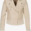 Vila Leren Jassen Tussenjas Dames Beige 2 Vila Leren Jassen Tussenjas Dames Beige -Vila 094851836be07a6f10460f1fab39184f