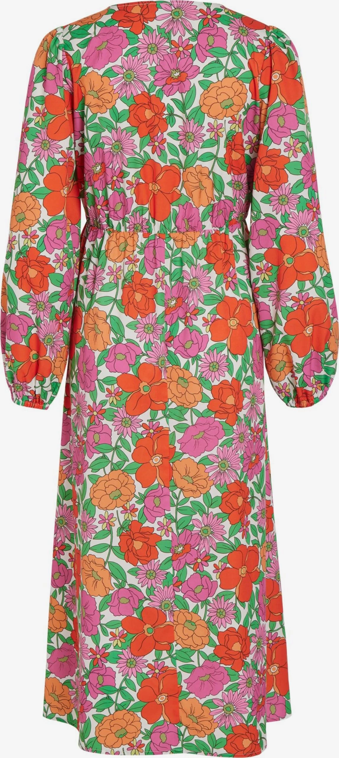 Vila Midi Jurken Jurk ROSA Dames Wit 4 Vila Midi Jurken Jurk ROSA Dames Wit - Afbeelding 2