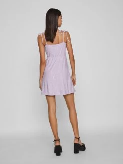 Vila Zomerjurken Zomerjurk KAWA Dames Pastellila -Vila 0ac52ffab434cd84012245f96ca9df78