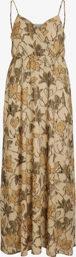 Vila Maxi Jurken Jurk Ura Dames Camel / Sand