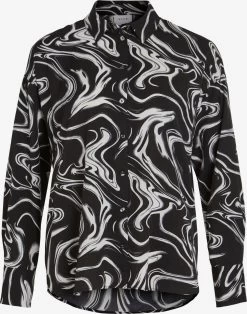 Vila Overhemden Blouse Koga Dames Zwart