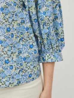 Vila Blouses Met Korte Mouw Blouse Carly Dames Offwhite -Vila 0c83739f71eea8b2227a6e6583891972