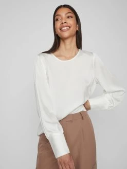 Vila Blouseshirts Blouse DEA Dames Wit -Vila 0d0b0c61898a22829393e358513f8116