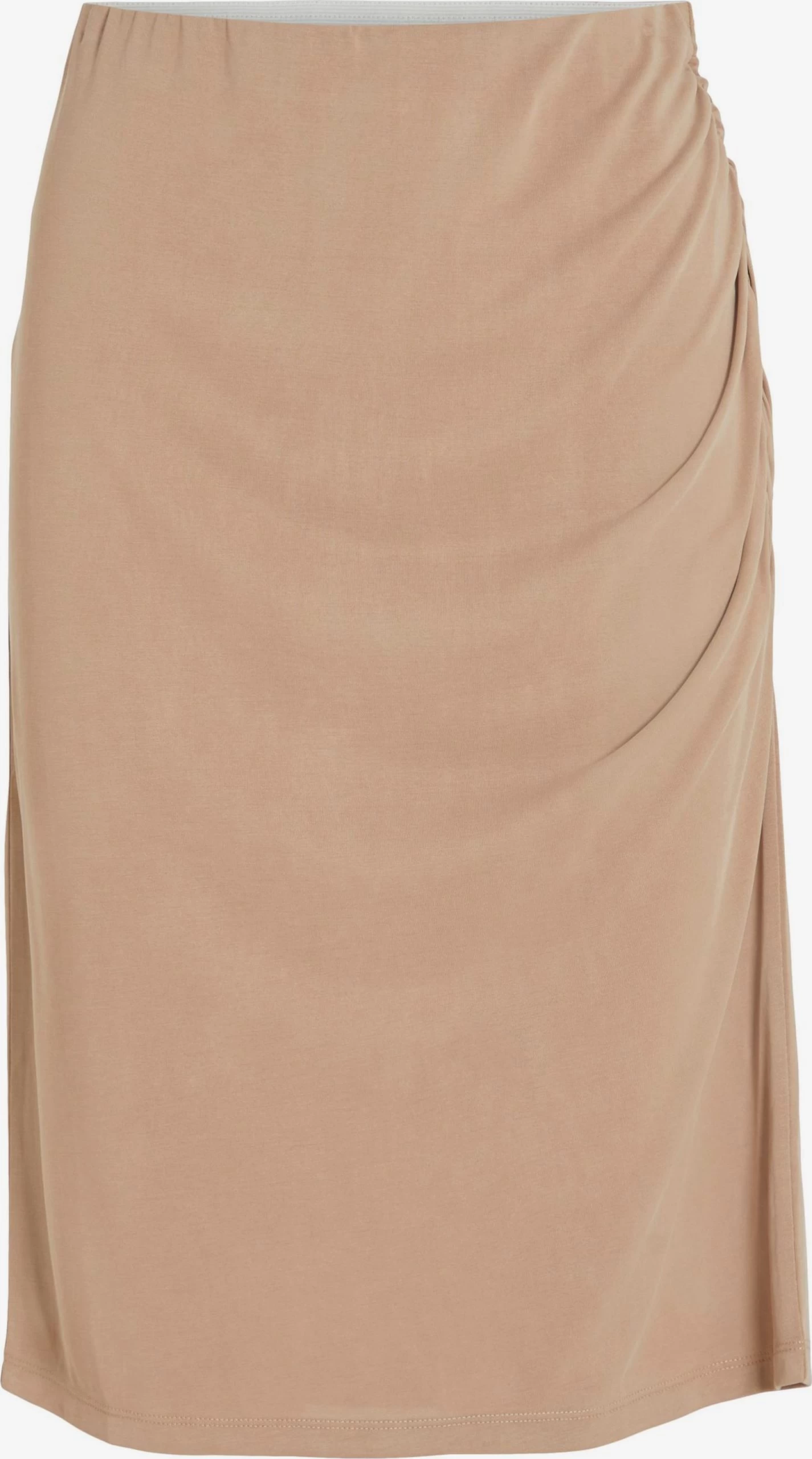 Vila Midi Rokken Rok Dames Sand 3 Vila Midi Rokken Rok Dames Sand