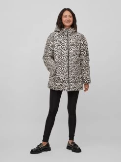 Vila Winterjassen Winterjas Tate Dames Beige / Crème -Vila 0ed4fc011585793da48970e43575c0c3