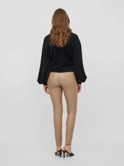 Vila Jeans Skinny Jeans Dames Donkerbeige -Vila 0ee7321dbd68677b6a47448eb6e92e3f