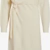 Vila Gebreide Jurken Gebreide Jurk Dames Beige -Vila 103f00e20db3cc263870d376d6a11384