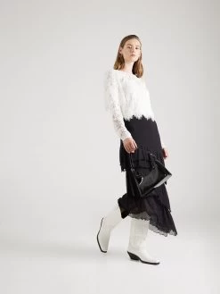 Vila Kanten Blouses Blouse LISA Dames Offwhite -Vila 104568d12a614a1b0b5303d26ab5e235