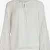 Vila Kanten Blouses Blouse EDEE Dames Wit -Vila 107445db5798a3dfc9c2b9fd50846867