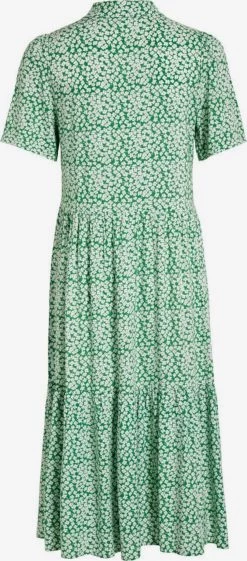 Vila Blousejurken Blousejurk Dames Groen -Vila 1195f4151301565cb9ddb9ff0fd0f366