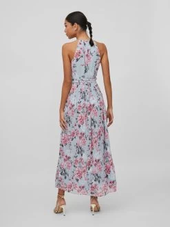 Vila Zomerjurken Zomerjurk JULIETTE Dames Lichtblauw -Vila 12a6e527e1a09dc07d21015f71fc03f0