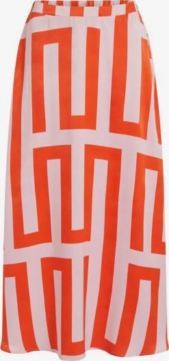 Vila Maxi Rokken Rok Dames Oranje