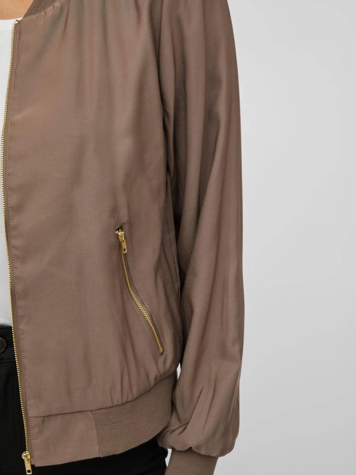 Vila Tussenjassen Tussenjas Dames Bruin 9 Vila Tussenjassen Tussenjas Dames Bruin - Afbeelding 7