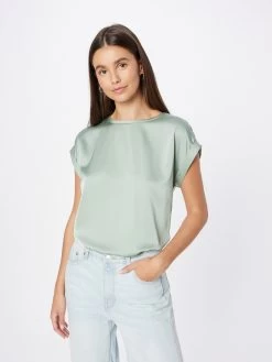 Vila T-shirts Shirt Dames Pastelgroen 9 Vila T-shirts Shirt Dames Pastelgroen -Vila 14e76344bc2a584a1487f44eaf6801c8