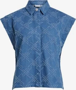 Vila Bodywarmers Bodywarmer Dames Blauw