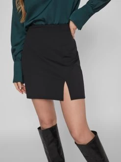 Vila Mini Rokken Rok SAVANNAH Dames Zwart -Vila 15dd52d5639c27622f1a322724c26e07