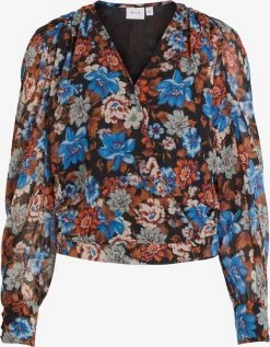 Vila Blouseshirts Blouse Fanna Dames Gemengde Kleuren