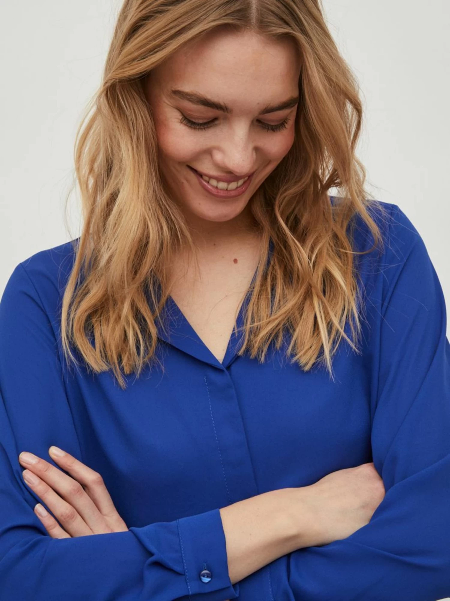 Vila Tunieken Tuniek Dames Blauw 8 Vila Tunieken Tuniek Dames Blauw - Afbeelding 6