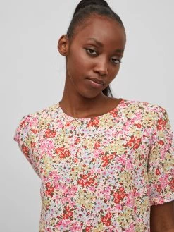 Vila Blouses Met Korte Mouw Blouse KIKKI Dames Gemengde Kleuren -Vila 1662a709edb3b182d8bda49d7532372b