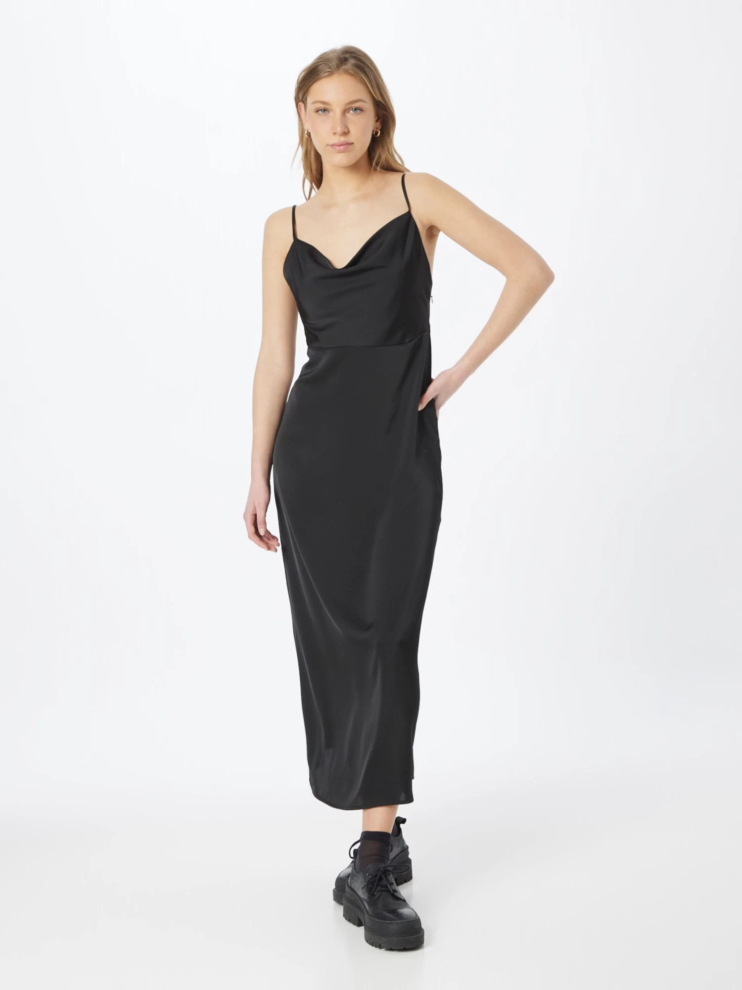 Vila Avondjurken Avondjurk Ravenna Dames Zwart 4 Vila Avondjurken Avondjurk Ravenna Dames Zwart - Afbeelding 2