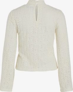 Vila Kanten Blouses Blouse Tula Dames Wolwit -Vila 1730309fbd46bf033653f38b31591f36