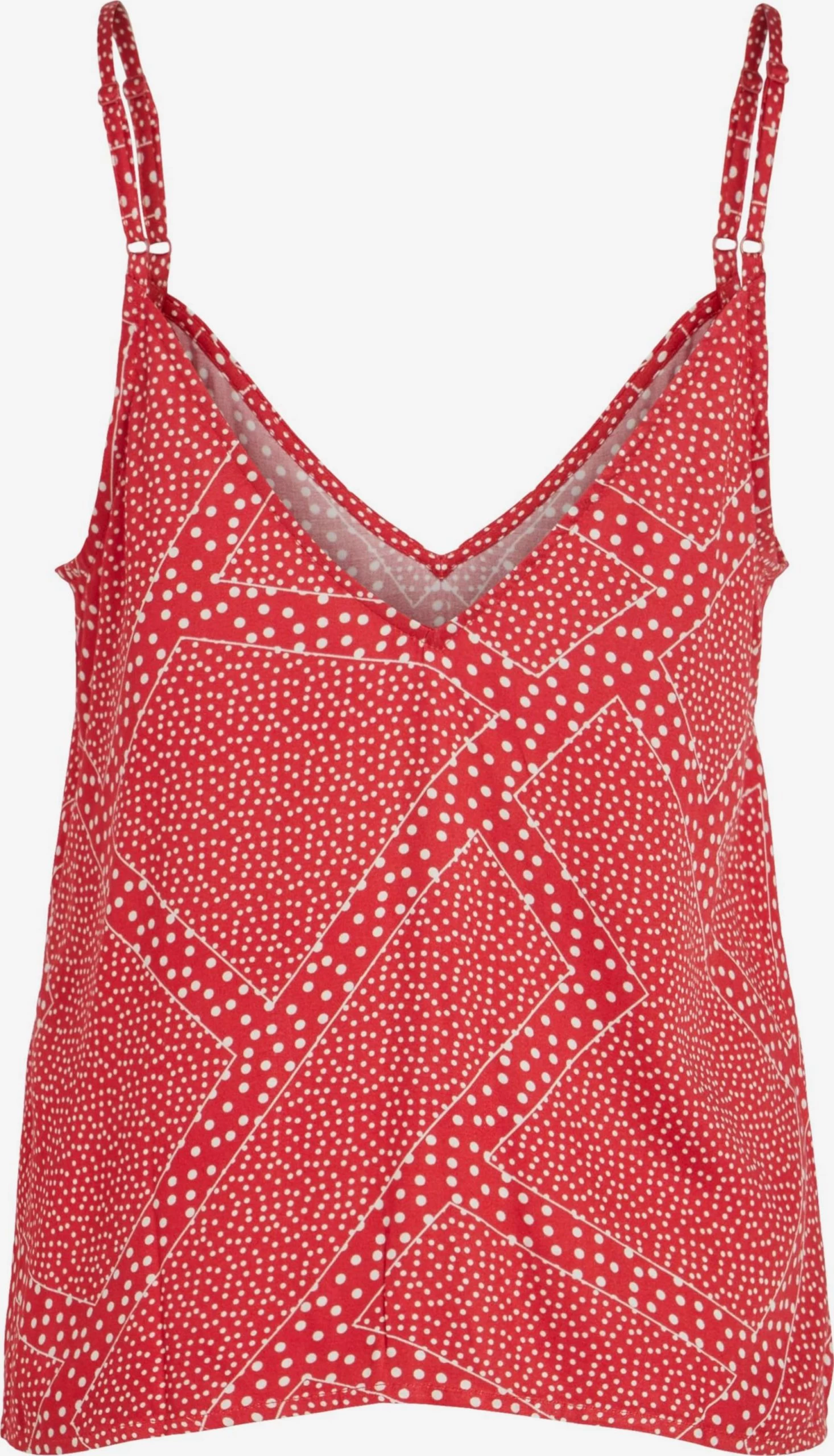 Vila Blouse Tops Blouse NISJA Dames Rood 4 Vila Blouse Tops Blouse NISJA Dames Rood - Afbeelding 2