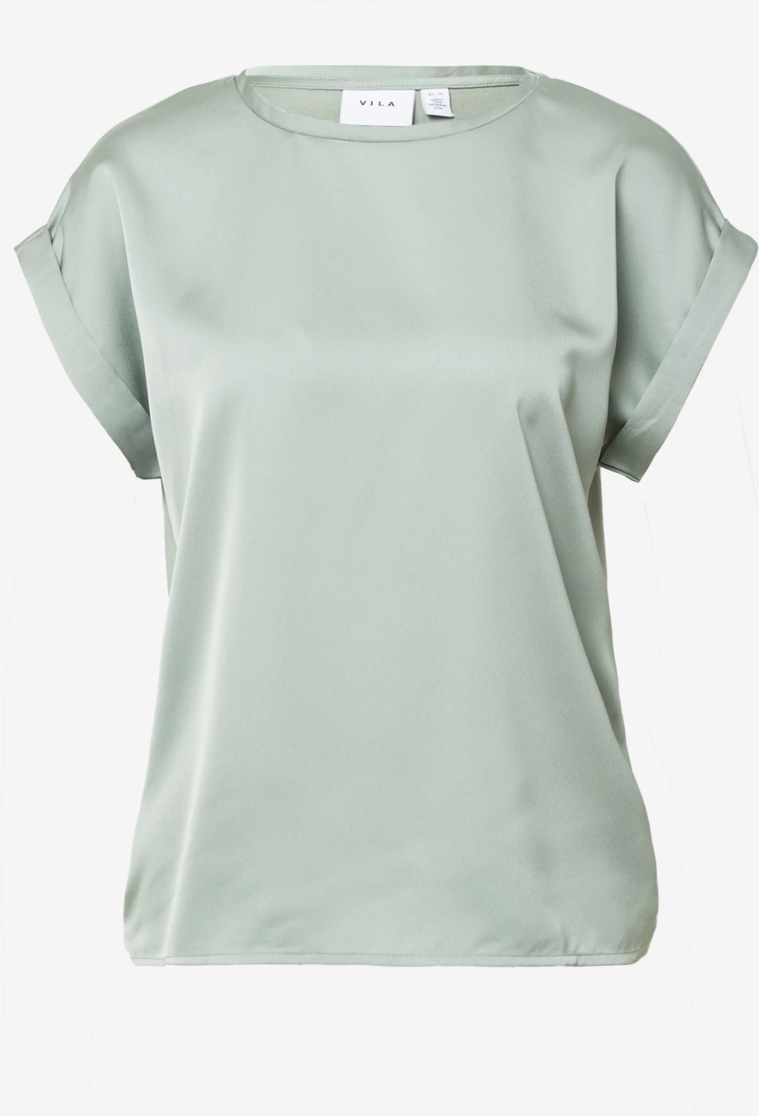 Vila T-shirts Shirt Dames Pastelgroen 3 Vila T-shirts Shirt Dames Pastelgroen