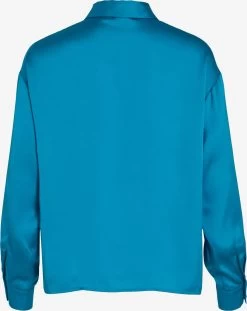 Vila Overhemden Blouse Dames Azuur -Vila 18310b7f94607bd0e10c14c5e596d091