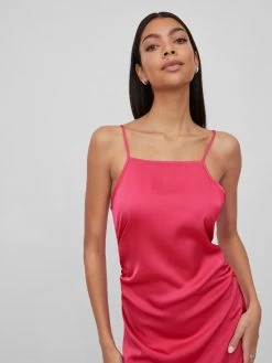 Vila Maxi Jurken Jurk Ravenna Dames Magenta -Vila 1951b10f297d8a6f90de04cb112aa3ba