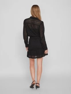 Vila Mini Rokken Rok Chikka Dames Zwart -Vila 1a8eca36e371da51a94b01115be2e2b4