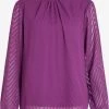 Vila Blouseshirts Blouse Dames Lila