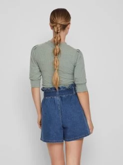 Vila T-shirts Shirt FELIA Dames Kaki -Vila 1bc982a054066ce8bf3c035c1649918e