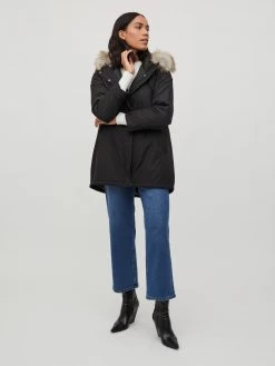 Vila Winterjassen Winterjas Loui Dames Zwart -Vila 1c75764c5e26d8408d176cb98dc9820d