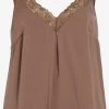 Vila Blouse Tops Blouse Cava Dames Sepia -Vila 1c82be84acaefbfc39ece4324adce7da